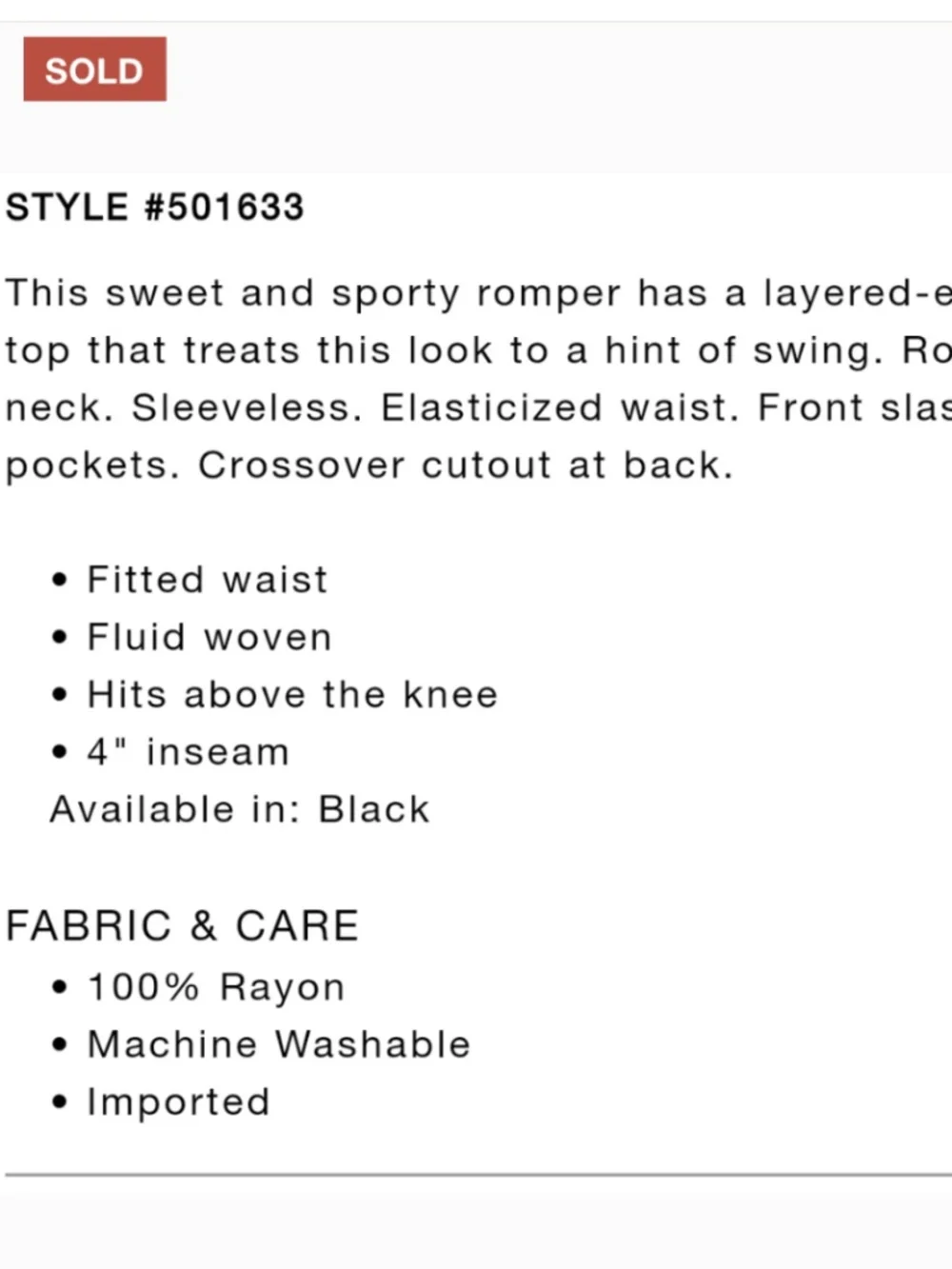 Loft Romper NWT